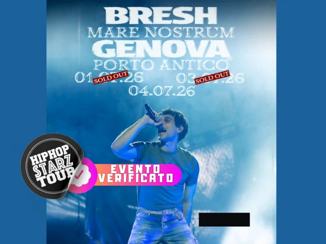 Bresh in concerto a Genova il 4 Luglio 2026