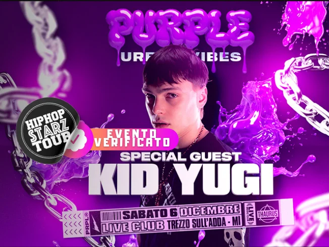 Kid Yugi live a Trezzo sull'Adda il 6 Dicembre 2025