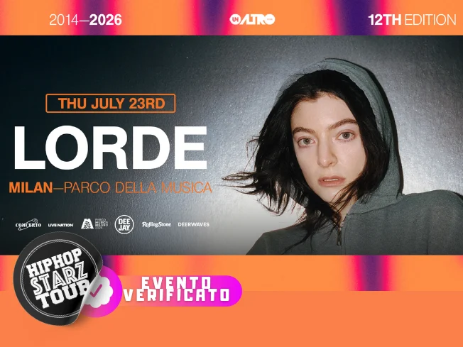Lorde in concerto a Milano il 23 Luglio 2026