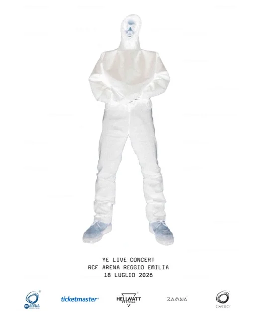 Kanye west in concerto a Reggio emilia 2026