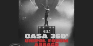 Fedez @ Unipol Forum (Assago, MI) Fedez in concerto al Fourm di Assago (Milano) il 25 Settembre 2026
