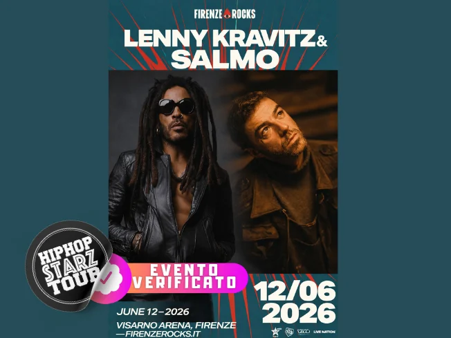 Lenny Kravitz e Salmo in concerto a Firenze il 12 Giugno 2026