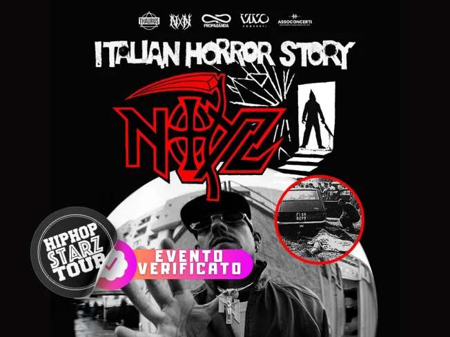 Noyz Italian Horror Story concerto tour 2026